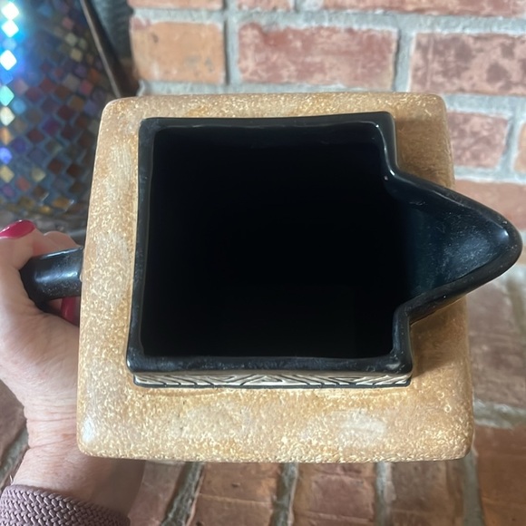 Laurel Burch Ganz Bella Casa Aztec Ceramic Stoneware Pitcher BC8140 - Picture 5 of 7